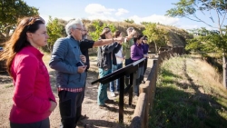 La Comisión Europea visitó Labastida para conocer el proyecto de protección del visón europeo “Life Lutreola”