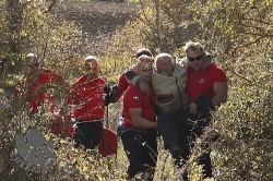 Localizado con vida en las inmediaciones del río Batán el anciano desaparecido en la tarde de ayer