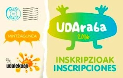 Casi 3.000 plazas para las actividades de Udaraba 2016