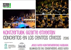 Alumnado del Conservatorio Jesús Guridi llenará de música los centros cívicos en mayo