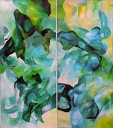 Hoy se abre la exposición de  óleos de la artista vitoriana Dorleta Ortiz de Elguea