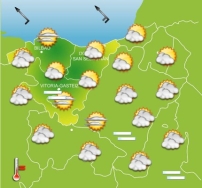 Euskalmet prevee tiempo estable y sin precipitaciones durante el puente