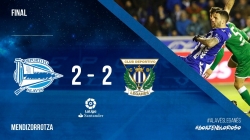 Empate con el Leganés en Mendizorrotza