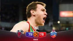 Gran triunfo del Baskonia ante el CSKA en el Buesa Arena