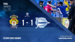 El Glorioso sigue sumando puntos y empata en Las Palmas con un gol de Ibai Gomez