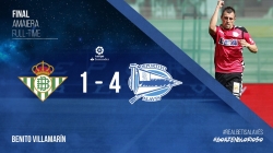 Contundente triunfo del Alavés en el Benito Villamarín frente al Betis