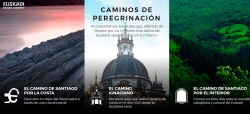 Caminos de Peregrinación en la web de Turismo de Euskadi