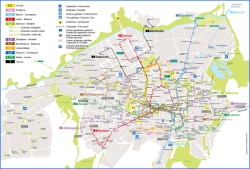 Mañana martes cambian recorridos de las líneas L1, L2, L4, L5, L6, L8 y L10 de los autobuses urbanos
