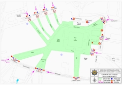 Diez controles de acceso al Txupinazo de las Fiestas de la Blanca