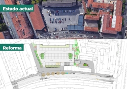 Nuevos espacios verdes en la calle Cauce de los Molinos