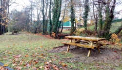 Renovada la zona de descanso en el parketxe de Aizkorri-Aratz