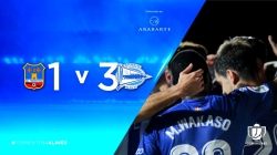 Buen comienzo del Deportivo Alavés en la eliminatoria de la Copa