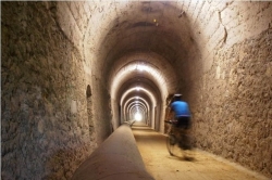 Adjudicada la obra de restauración del túnel de Leorza-Cicujano, en la vía verde del Vasco-Navarro