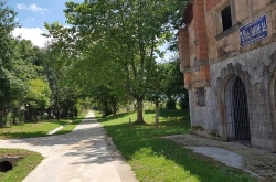 Finalizadas obras de mejora de la vía verde del Vasco-Navarro, a su paso por Legutio