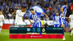 El Glorioso con un gol de Manu García en el último minuto, derrota al Real Madrid en Mendizorrotza