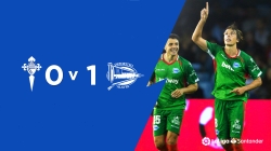 El Glorioso vence al Celta en Balaídos y duerme como líder de la primera división