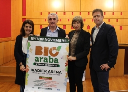 Más de 70 expositores ecológicos se darán cita en la Feria BIOARABA