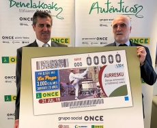 El Aurresku ilustra 5,5 millones de cupones de la ONCE