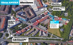 A partir del lunes cortes de tráfico que complicarán la circulación en el centro de nuestra ciudad