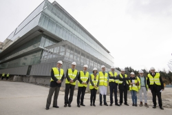 Para finales del próximo año finalizarán las obras del nuevo edificio de servicios generales del Hospital Universitario Araba