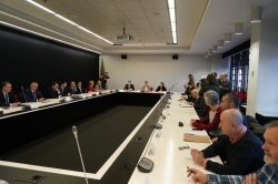 Reunión de Gobierno Vasco y agentes económicos y sociales para evaluar impacto del coronavirus