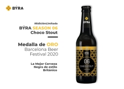 La cervecera alavesa BÝRA medalla de oro en el Barcelona Beer Challenge