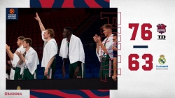 Baskonia inicia la Euroliga con victoria ante el Real Madrid