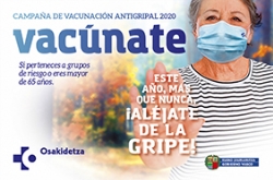 Osakidetza presenta la Campaña de Vacunación Antigripal