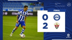 Dura derrota del Alavés en un encuentro conmemorativo