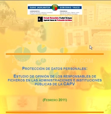 Los vascos manifiestan un nivel más alto de percepción de protección de sus datos que la mayoría de los ciudadanos de la Unión Europea