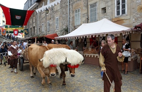 El XIV Mercado Medieval estrenará la Plaza de Santa María como una nueva zona de espectáculos