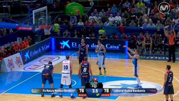 El Baskonia en semifinales tras un disputado y dificil partido