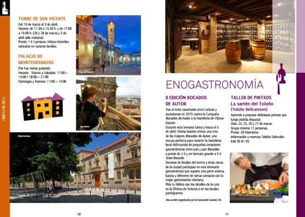 Semana Santa 2016 en Vitoria-Gasteiz: Visitas temáticas, enogastronomía y tradición