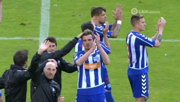 El Alavés más cerca de primera, tras la victoria de hoy en Mendizorroza