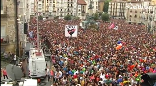 Vitoria-Gasteiz ya está en fiestas