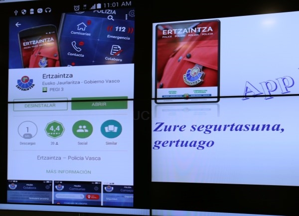 Nueva APP de la Ertzaintza
