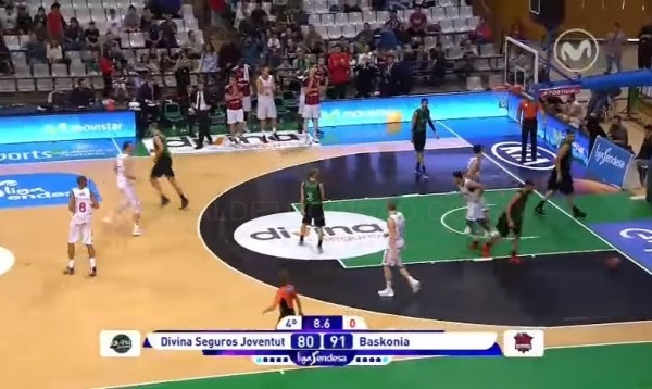 Victoria del Baskonia en la cancha del Joventut
