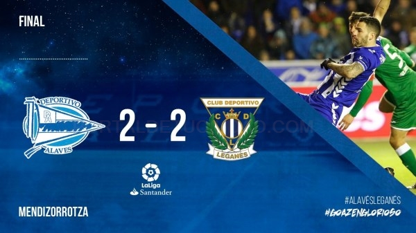 Empate con el Leganés en Mendizorrotza