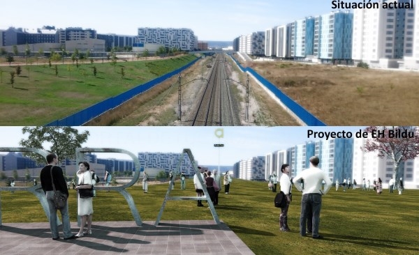 Se abre de nuevo la expectativa del soterramiento del tren en el centro de Vitoria-Gasteiz