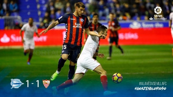 Un empate en un partido de poder a poder que a punto estuvo de caer del lado albiazul