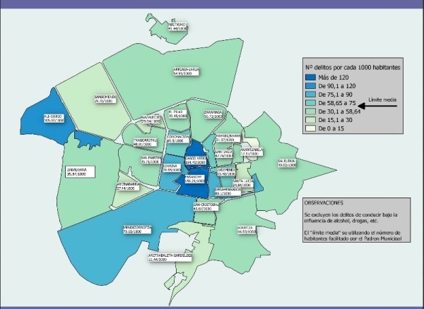 Vitoria-Gasteiz la ciudad más segura