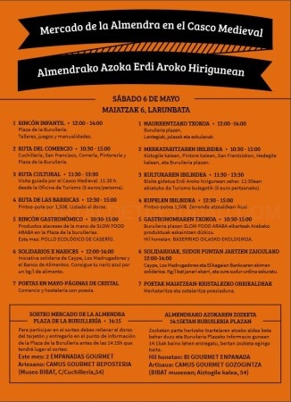 Este sábado tenemos el Mercado de la Almendra en el Casco Medieval