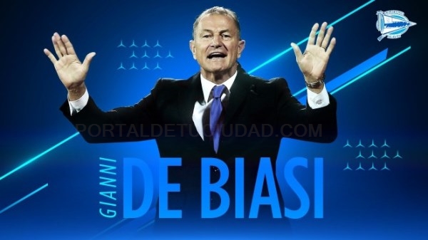 Gianni De Biasi es el nuevo entrenador del Deportivo Alavés