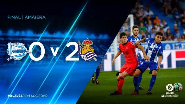 El Deportivo Alavés pierde el primer Derbi en Mendizorrotza ante la Real Sociedad