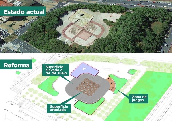 Adjudicadas las obras de reforma de la Plaza de la Constitución