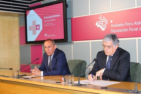 El proyecto de presupuestos para el 2018 de Diputación alcanza los 481 millones de euros, casi un 3% más que este año