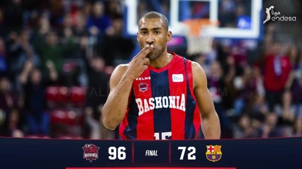 El Baskonia arrolla al Barça en el Buesa Arena
