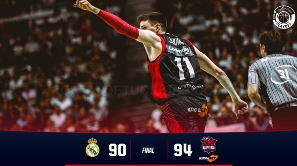 El "Carácter Baskonia" gana al Real Madrid y recupera el factor cancha