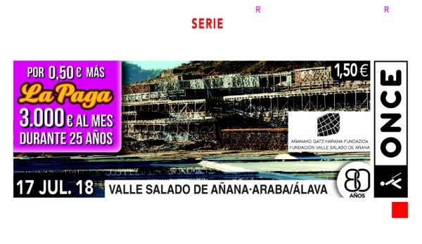El Valle Salado de Añana en 5,5 millones de cupones