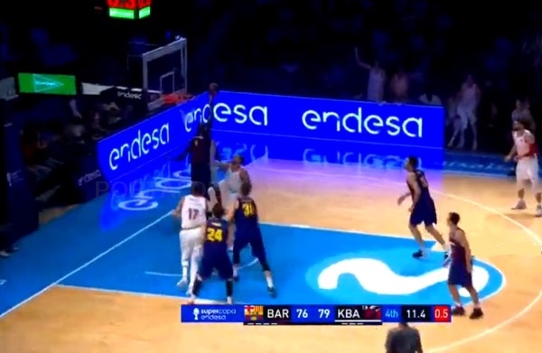 Baskonia juega mañana la final de la supercopa tras derrotar al Barcelona